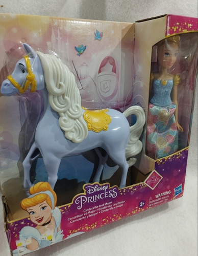 Cenicienta Y Mayor Su Caballo Disney Princesas Nuevos