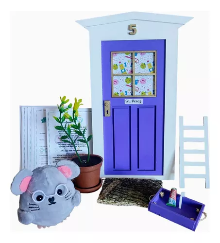 14 Piezas Ratoncito Perez Caja de Puerta Hada Dientes, Puerta Ratoncito  Perez Abre, Casita Ratoncito Perez Puerta, Puerta Ratoncito Pérez Luz LED,  Decoracion Navidad Hogar Alfombra Miniatura Jardín : : Hogar y