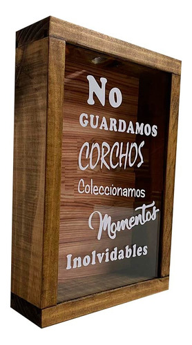 Caja Guarda Corcho Decorativo Coleccion Regalo Original