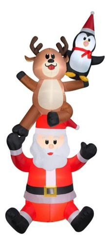 Inflable Santa Claus 2.9m Holiday Time