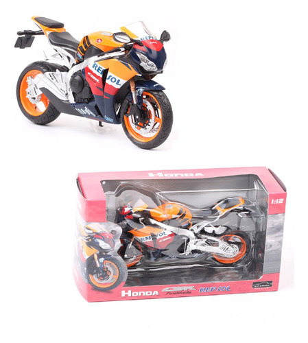 Honda Repsol Cbr Fireblade Deportiva 17cm Largo Escala 1:12