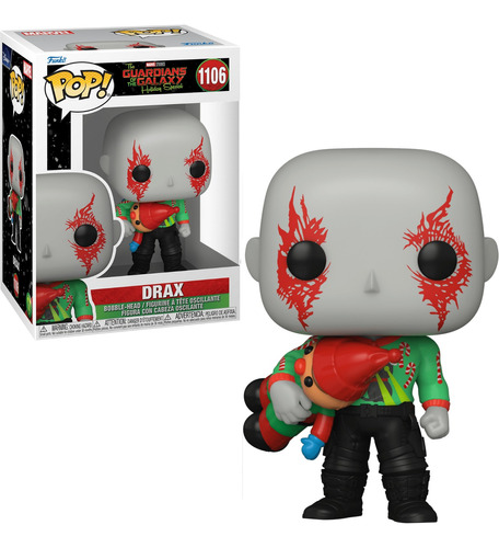 Funko Pop Drax Holiday - Guardianes De La Galaxia - Navidad