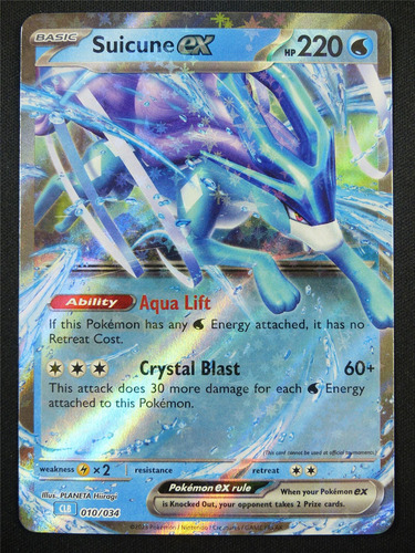 Suicune Ex - 010/034 Classic Collection Suicune (Usado)