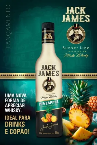 Bebida Mista Jack James Pineapple 1l - Abacaxi | MercadoLivre