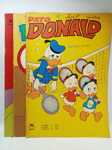 Pato Donald - Walt Disney - Edicol - 3 Revistas 