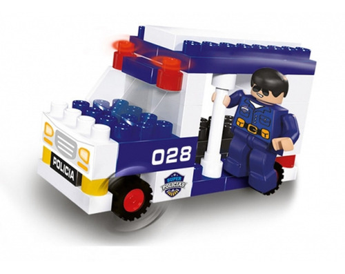 Imagen 6 de 10 de Bloques Super Policías 290 Piezas Original Blocky