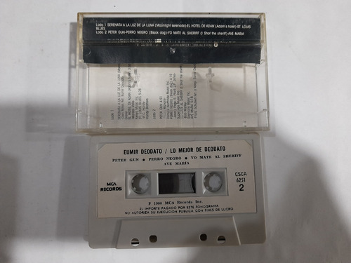 Cassette Lo Mejor De Deodato En Formato Cassette (Usado)