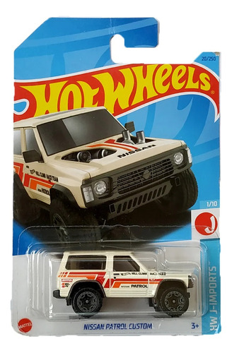 Hot Wheels Carro Nissan Patrol Custom Original Coleccionable