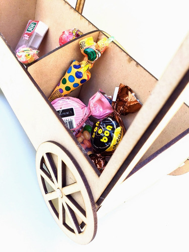 Imagen 7 de 8 de Candy Bar Kiosco Golosinero Souvenir - Mdf / Fibrofacil