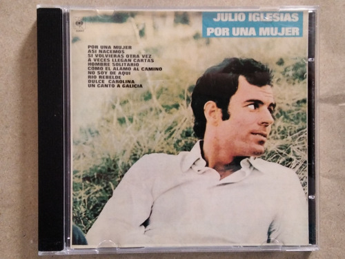 Cd Julio Iglesias Por Una Mujer 1978 Importado- Frete Barato