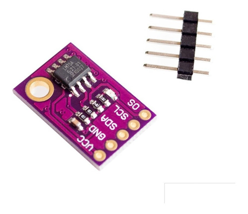 Modulo Lm75a Sensor Digital Temperatura I2c -55-125 C 9-bit 