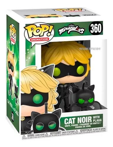 Funko Pop Cat Noir - Animação Miraculous