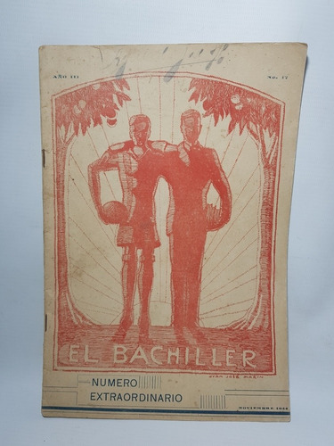 Antigua Revista El Bachiller N° Extraordinar 1944 Mag 57938