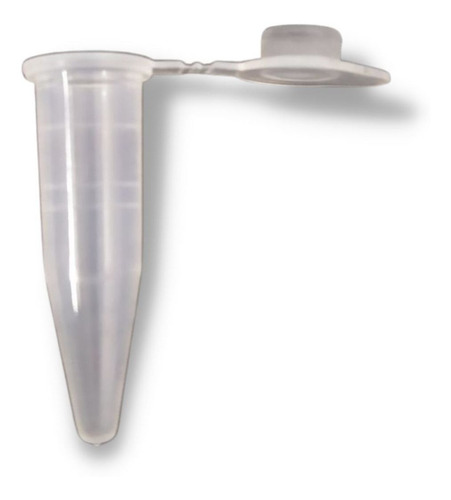 Microtubo Mini 0,9ml Int E 1,5ml Ext Pacote C/1.000 Incolor