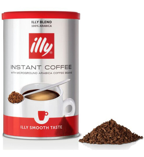 Illy instantaneo tostado en lata 95 g classico suave café 100% arabico 