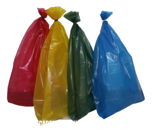 Bolsas Para Desechos Especiales De Colores