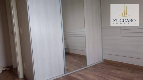 Apartamento Com 3 Dormitórios À Venda, 54 M² Por R$ 290.000 - Ponte Grande - Guarulhos/sp - Ap12843