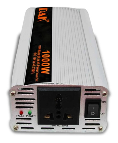 Imagen 6 de 9 de Inversor Voltaje Conversor Corriente Deauto 12v A 220v 1000w
