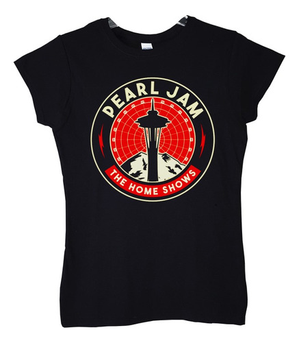 Polera Mujer Pearl Jam The Home Shows Rock Abominatron