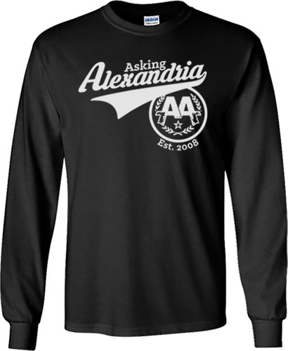 Asking Alexandria Playera Manga Larga Hombre Y Mujer #11