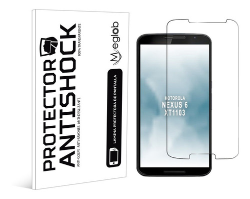 Protector De Pantalla Anti-shock Motorola Nexus 6