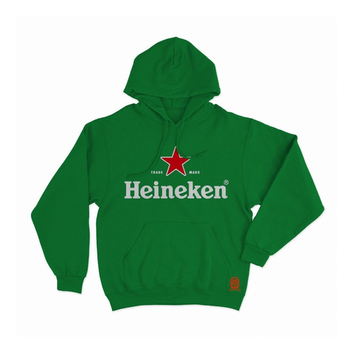 Polera Con Capucha Cerveza Heineken 002