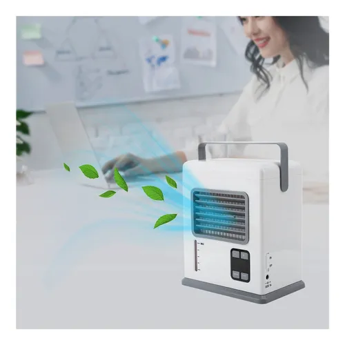 Ventiladores: Mini Acondicionador De Aire Portátil, Humidifi