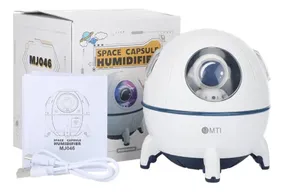 Humidificador Difusor Ultrasonico Astronauta Nave Led Usb