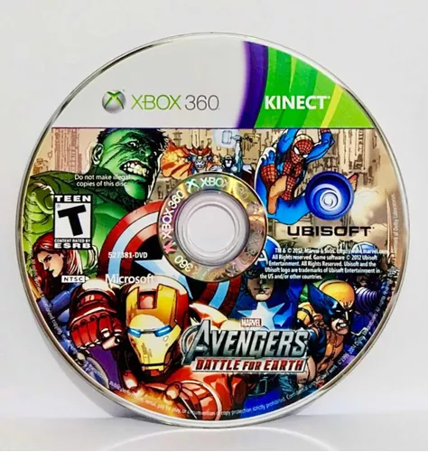 Kinect Marvel Avengers: Battle for Earth - Xbox 360 (SEMINOVO