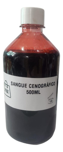 Sangue Falso Artificial 500ml Para Festa, Cosplay E Efeitos