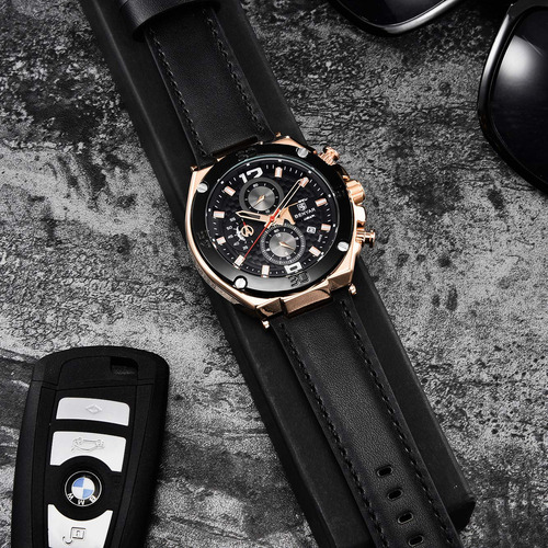 Relojes Deportivos Benyar Con Cronógrafo Y Fecha Para Hombre