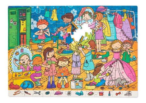 Rompecabezas Chicas Fashion 150 Piezas Infantil Didactico