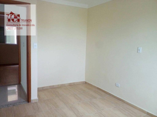 Imagem 6 de 13 de Cobertura Com 3 Dormitórios À Venda, 140 M² Por R$ 565.000,00 - Utinga - Santo André/sp - Co0934