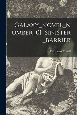 Libro Galaxy_novel_number_01_sinister_barrier - Eric Fran...