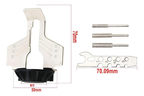 Kit Afilado Cadena Motosierra, Viene Con Taladro Y Regla