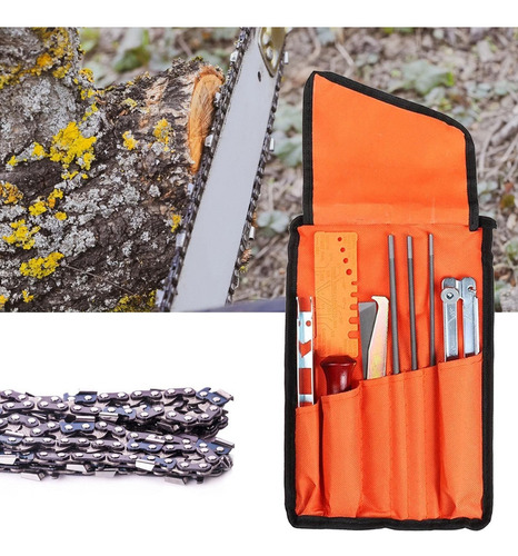 Conjunto De 10 Limas Para Afiar Motosserras,