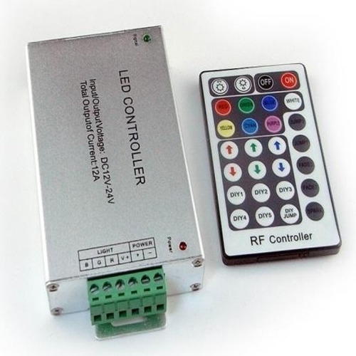 Controladora Led Rgb 24 Teclas Radio Frecuencia Rf 12a 