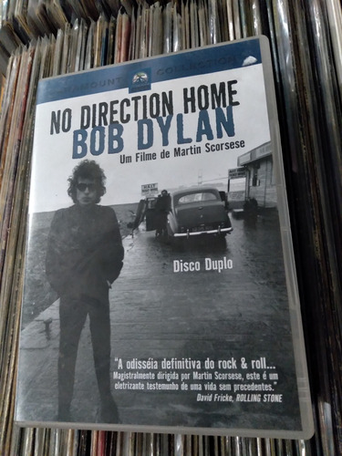 Bob Dylan Dvd Duplo No Direction Home Scorcese