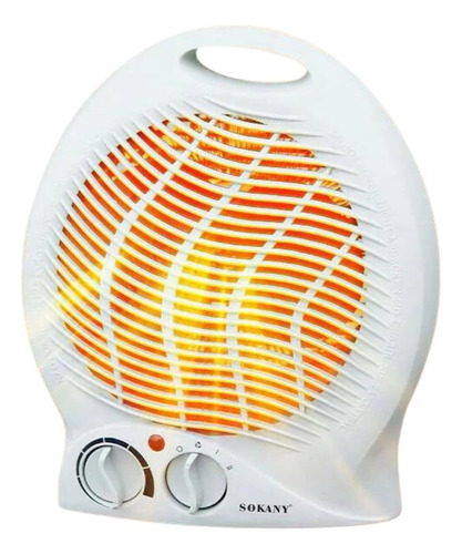 Calentador Calefactor Portátil De Mesa 2 Velocidades 2000w
