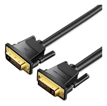 Comprar Cable DVI Vention - Dvi Macho A Dvi Macho 24+1 - 1 Metro - QHD 2K 60Hz - PVC Negro - Blindado - Premium - Para PC \u002F Notebook \u002F TV \u002F Proyector \u002F Monitor - EAABF
