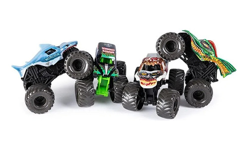 Autos Monster Jam Vehiculo A Escala 1:70 Coleccionable