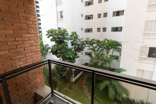Imagem 9 de 15 de Em Moema Muito Bem Localizado, Flat Todo Mobiliado Disponível. - Sf25201