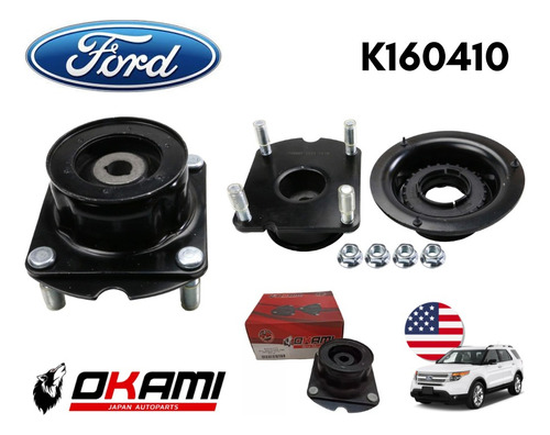 Base Amortiguador Delantero Ford Explorer 3.5 2012 2013 2014