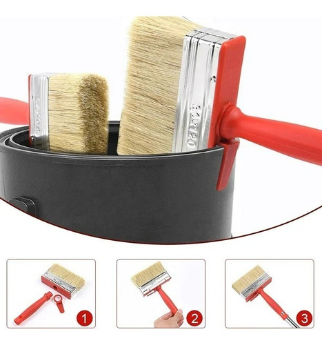 Brocha Plana 120mm 4 Pulgadas Brocha Para Techo