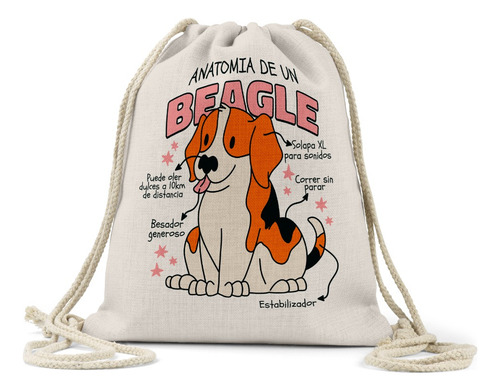 Mochila Anatomia De Un Perro Beagle