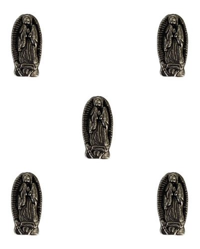 Separador Virgen De Guadalupe 1.2cms Niquelado, 200 Pzas 