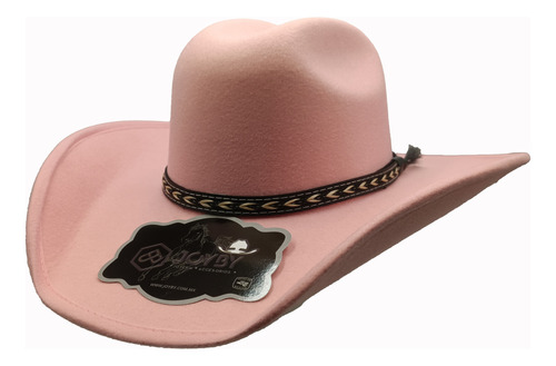 Sombrero Vaquero Moda Texana 100% Lana Unisex Horma Elegante