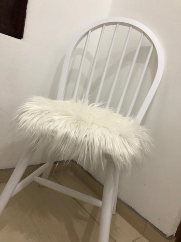 Almohadon Sillas Windsor Wood Piel Nórdico