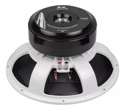 Subwoofer Triton Ak 6.0 15 Polegadas 3000w Rms 4 Ohms Branco