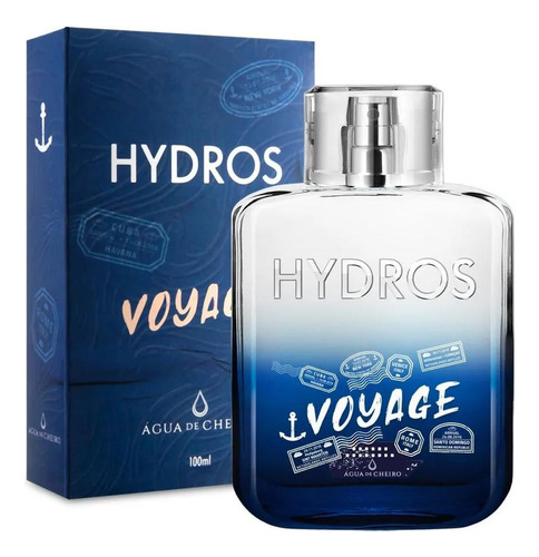 Perfume Deo Colônia Masculina Água De Cheiro Hydros Voyage 100ml